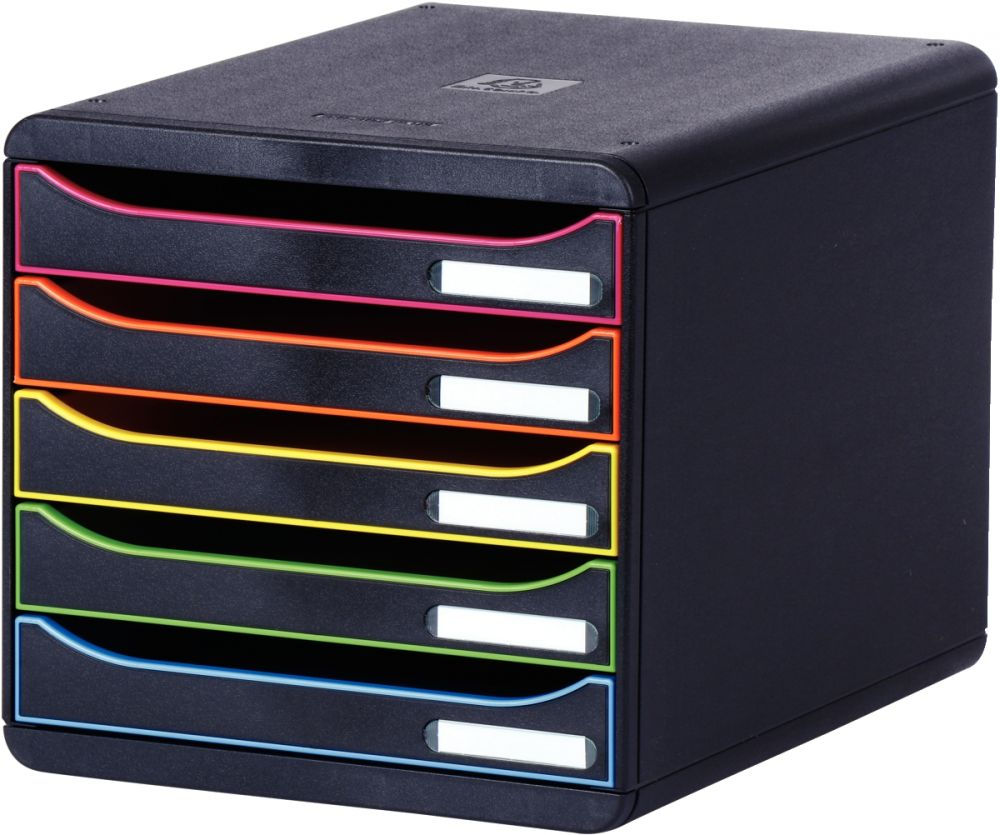 Module 5 tiroirs modulo arlequin Exacompta