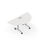 Miniature : Table extension demi-lune avec plateau rabattable LEO