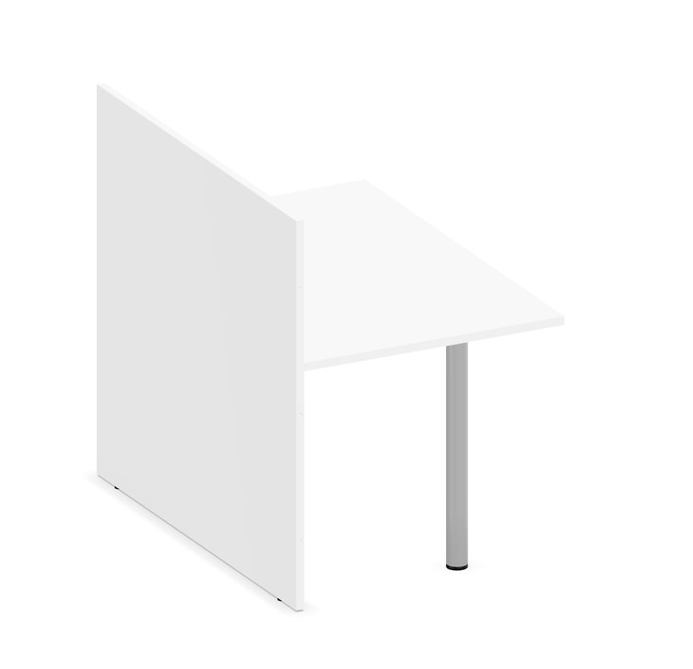 Thumbnail: Module haut 120 Lucy - Panneau frontal Blanc
