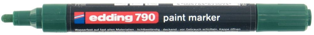 Marqueur peinture permanente E 790 pointe ogive vert