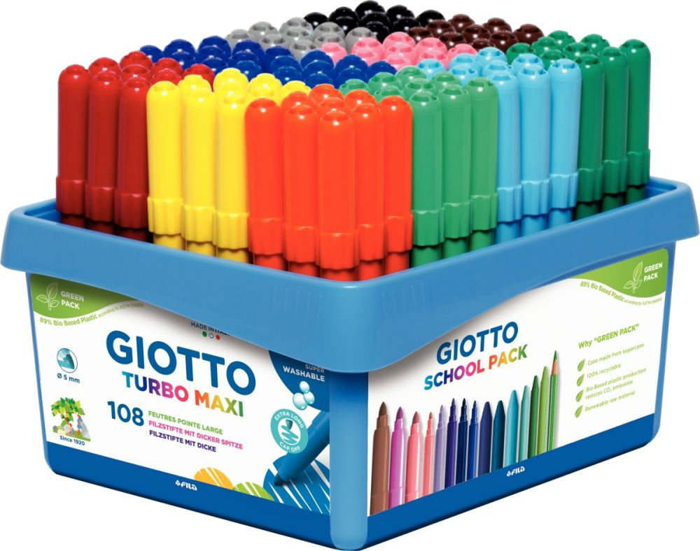 Classpack de 108 feutres Turbo Maxi