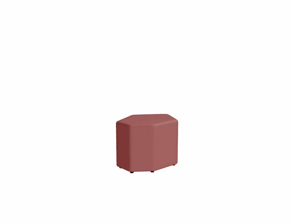 Thumbnail: Pouf AARON H. 44 cm