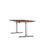 Thumbnail: Bureau réglable en hauteur ELEKTRIKA P. 80 cm - Piétement Gris Aluminium