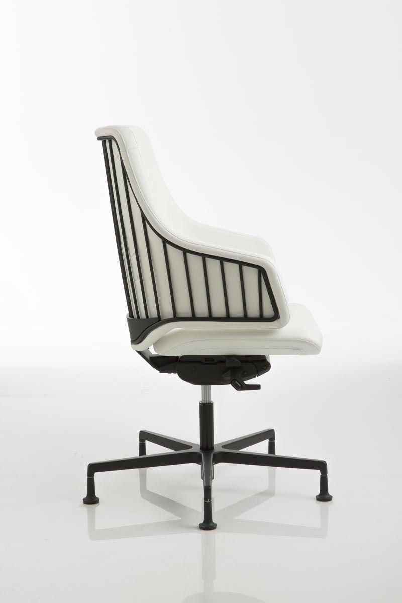 Miniature : Siège GARY bas dossier - Piétement araignée