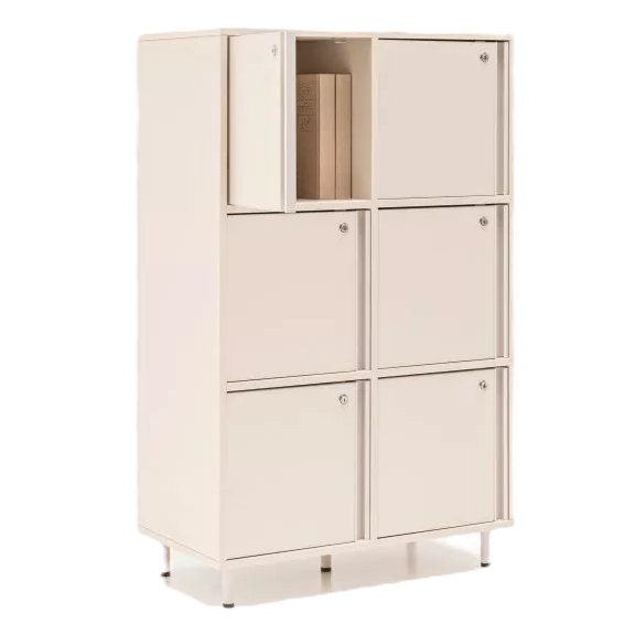 Casier Lockers - 2 Colonnes 5 cases