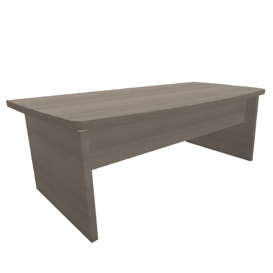 Thumbnail: Table de bureau plan courbe COLORADO