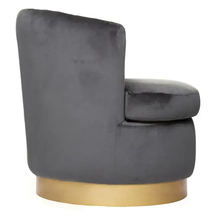 Thumbnail: Fauteuil en velours ART