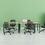 Miniature : Table LIZZY - Piétement Noir