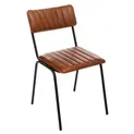 Chaises en cuir burofactory