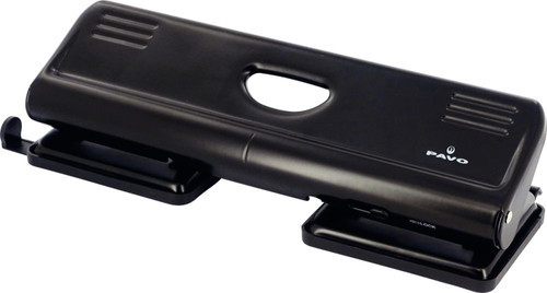 Idena Perforateur De Poche Bleu Jusqu'à 4 Feuilles