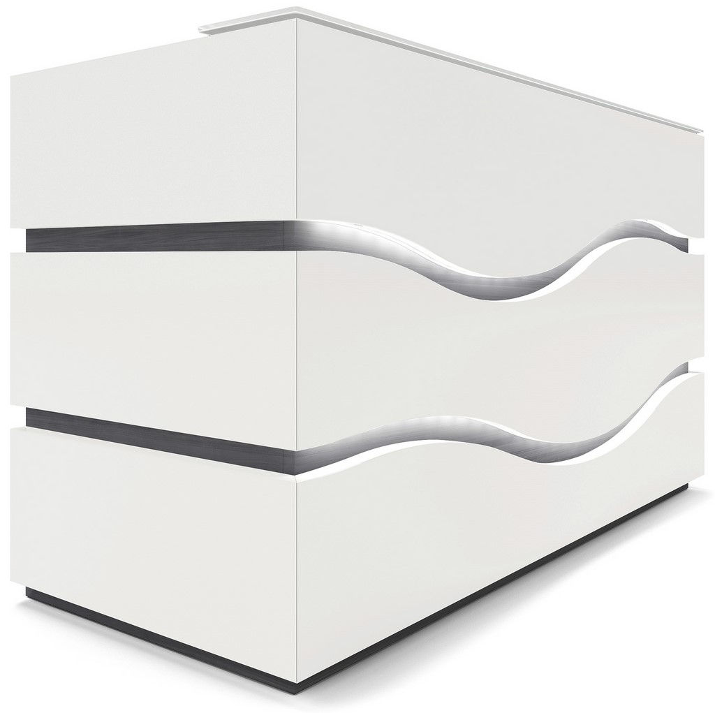 Banque d'accueil WAVE - L. 183 cm