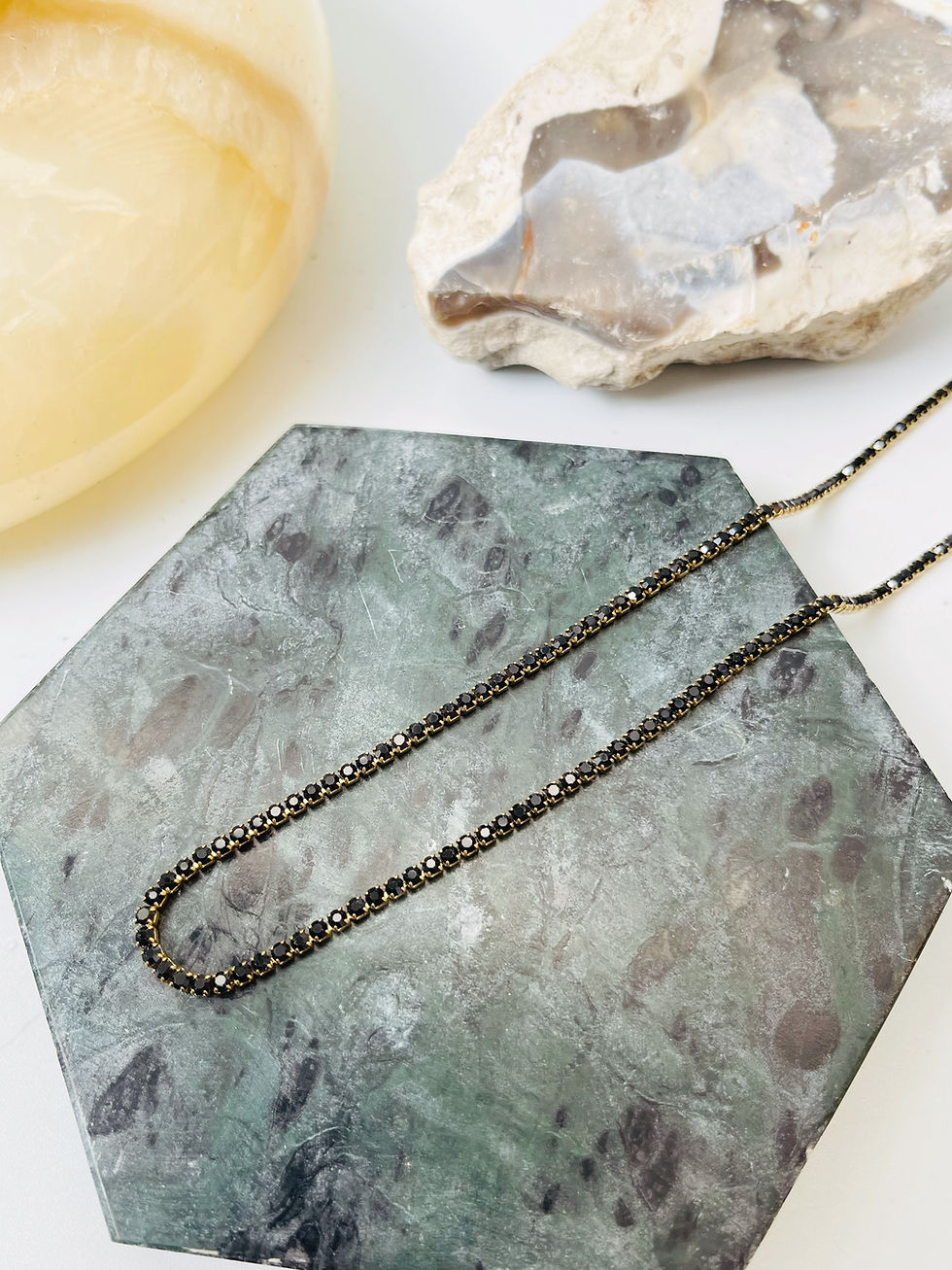 Thumbnail: EXCLUSIVE LINE - LULU NECKLACE - BLACK