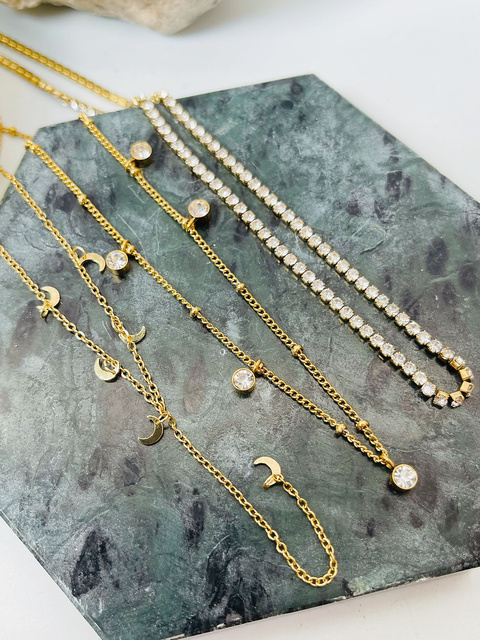 Thumbnail: EXCLUSIVE LINE - LULU NECKLACE - CLEAR