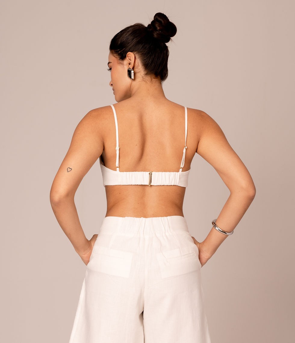 Miniatura: Calça Aya wide alfaiataria 100% Linho