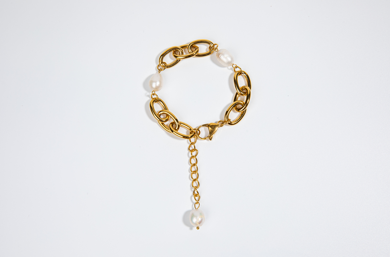 Pearl Chain Bracelet