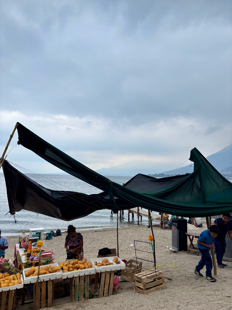 playa cristalina during Semana Santa weekend