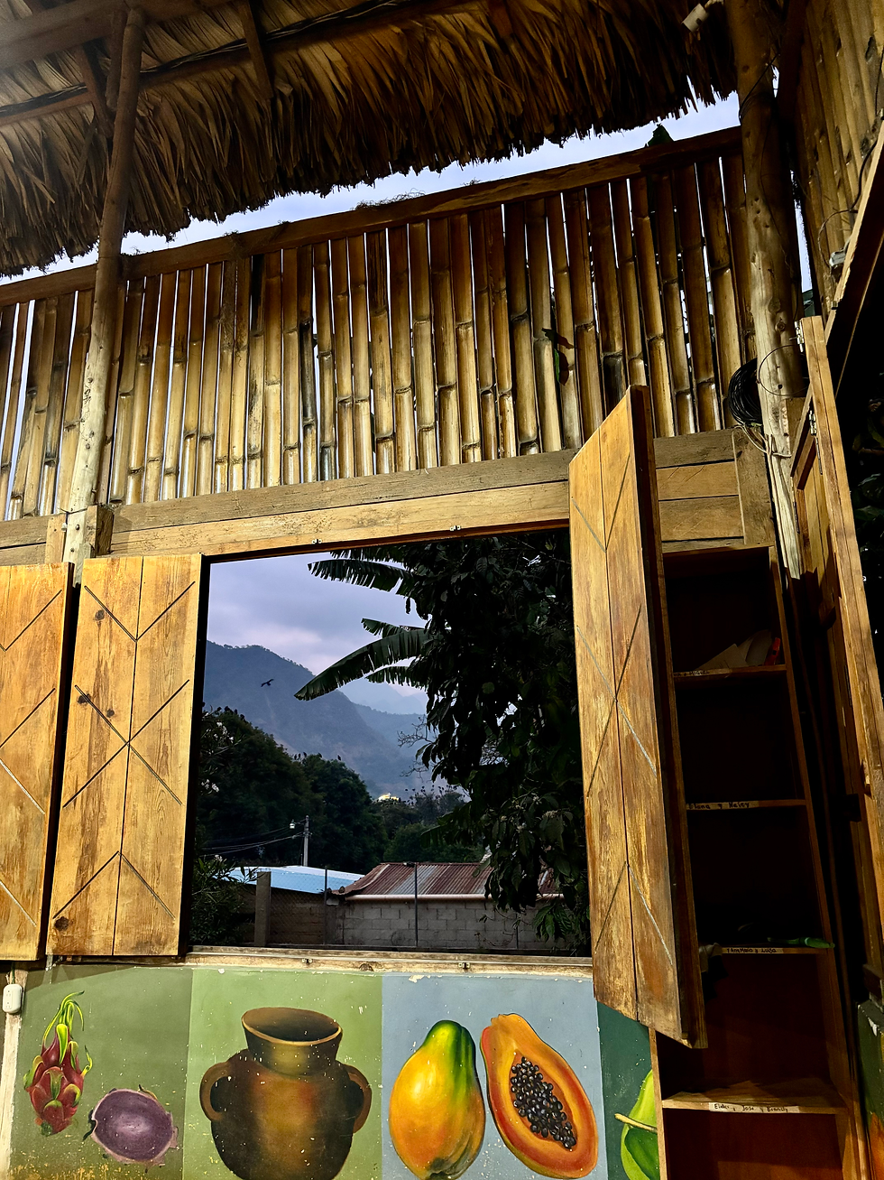 inside the restaurant