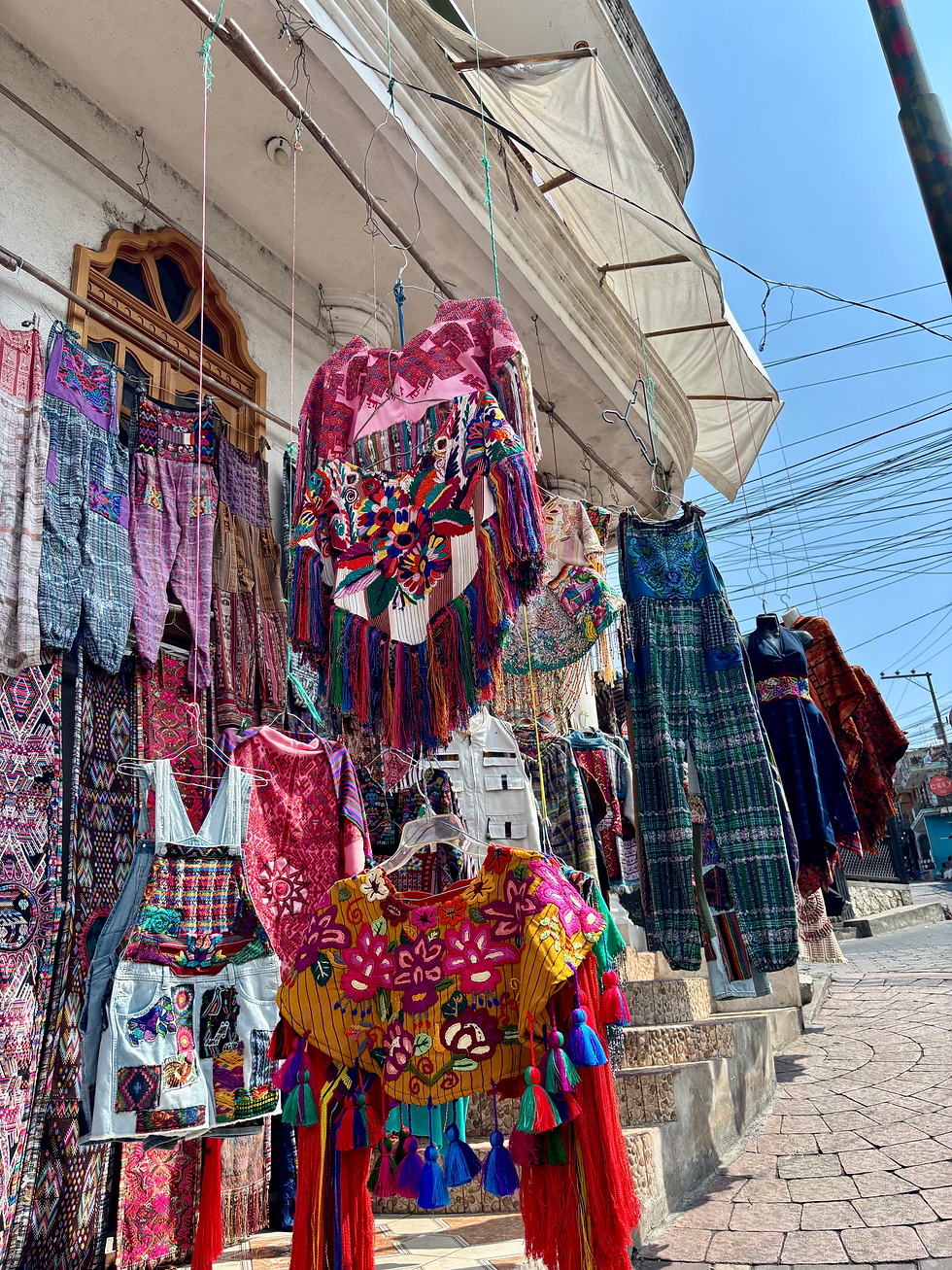 woven clothes in Santiago