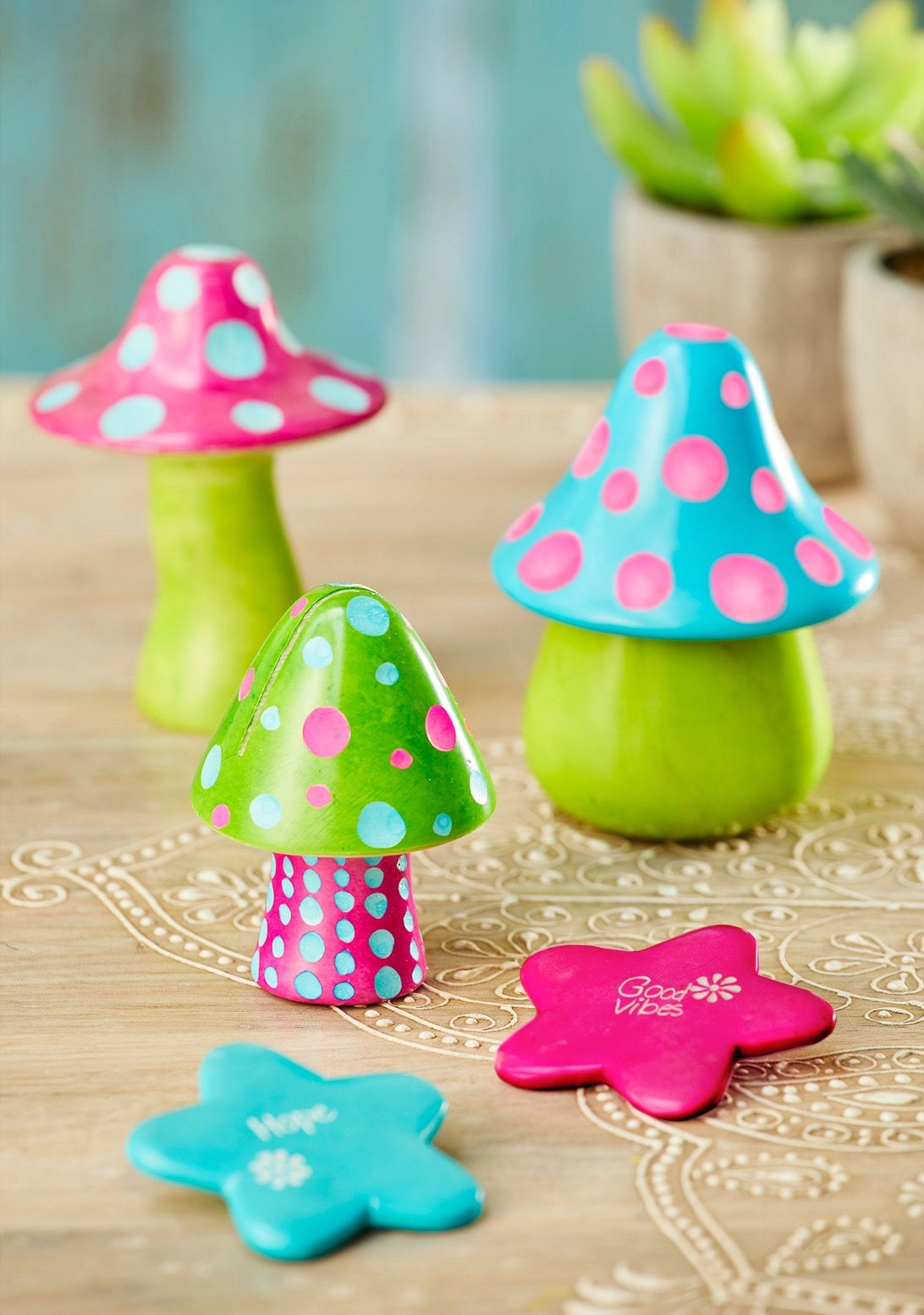 Mushroom Pot Jewellery Storage