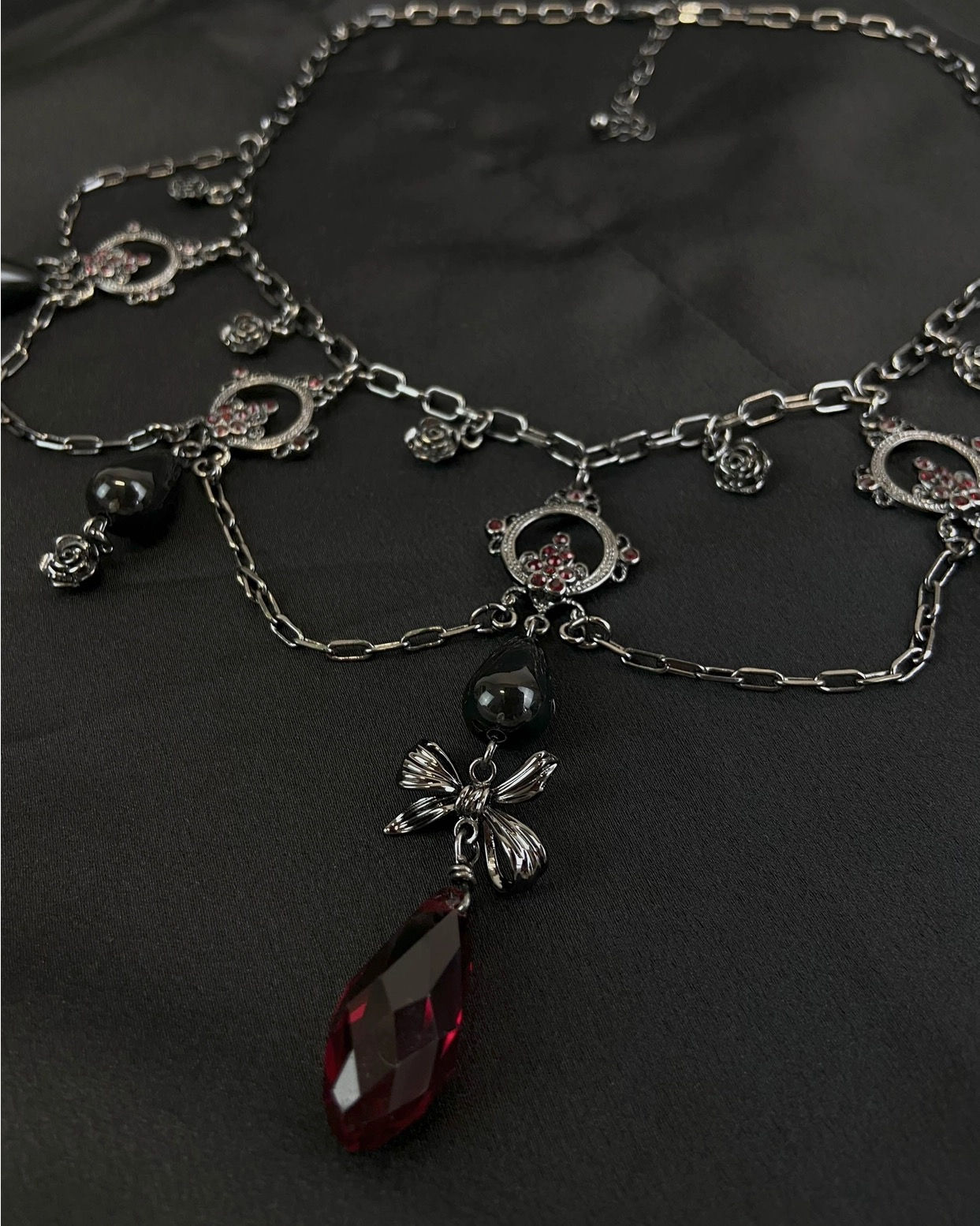 Victorian Goth Statement Necklace