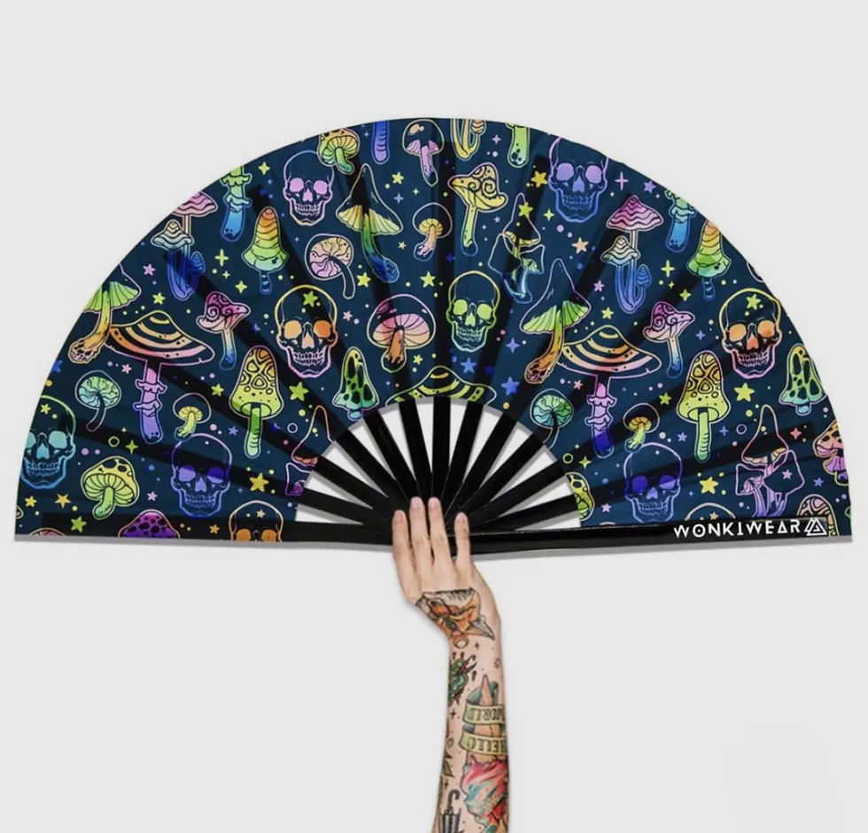 Thumbnail: WonkiWear XL Hand Fans
