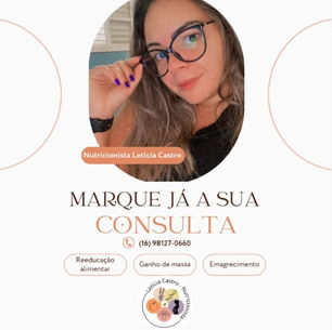 Leticia Castro: Uma Nutricionista em Prol da Alimentação Saudável