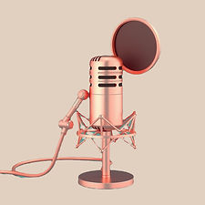 rose gold podcast mic set up.jpg