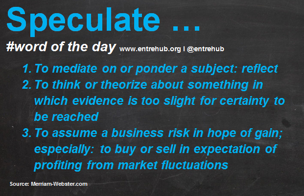 Speculate