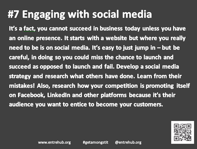#7 Engage with social media