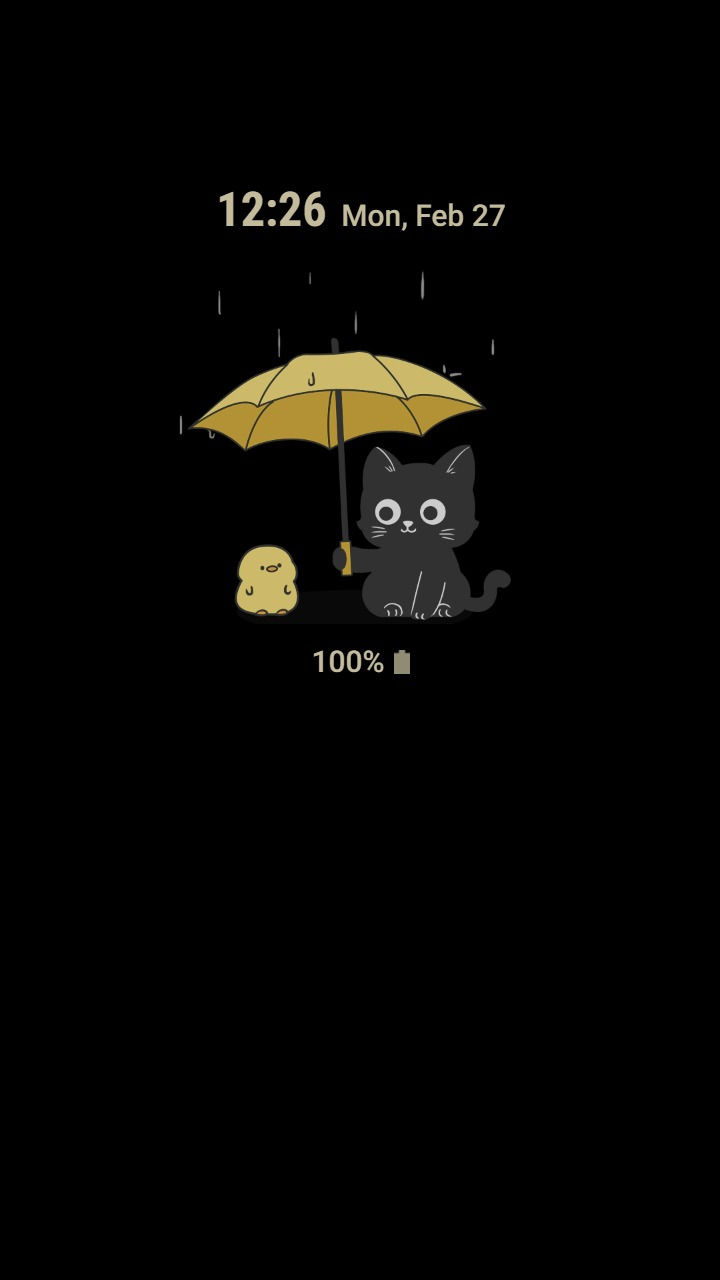 縮圖：Cute Buddies Under The Rain Together