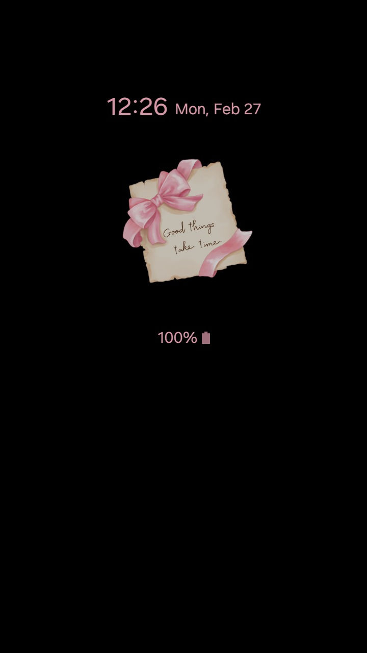 Thumbnail: Good Things Take Time_Pink Aesthetic Motivational Messages