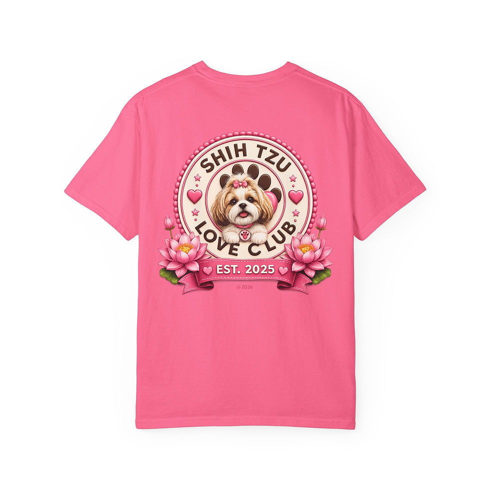 Thumbnail: Shih Tzu Love Club Logo T-Shirt