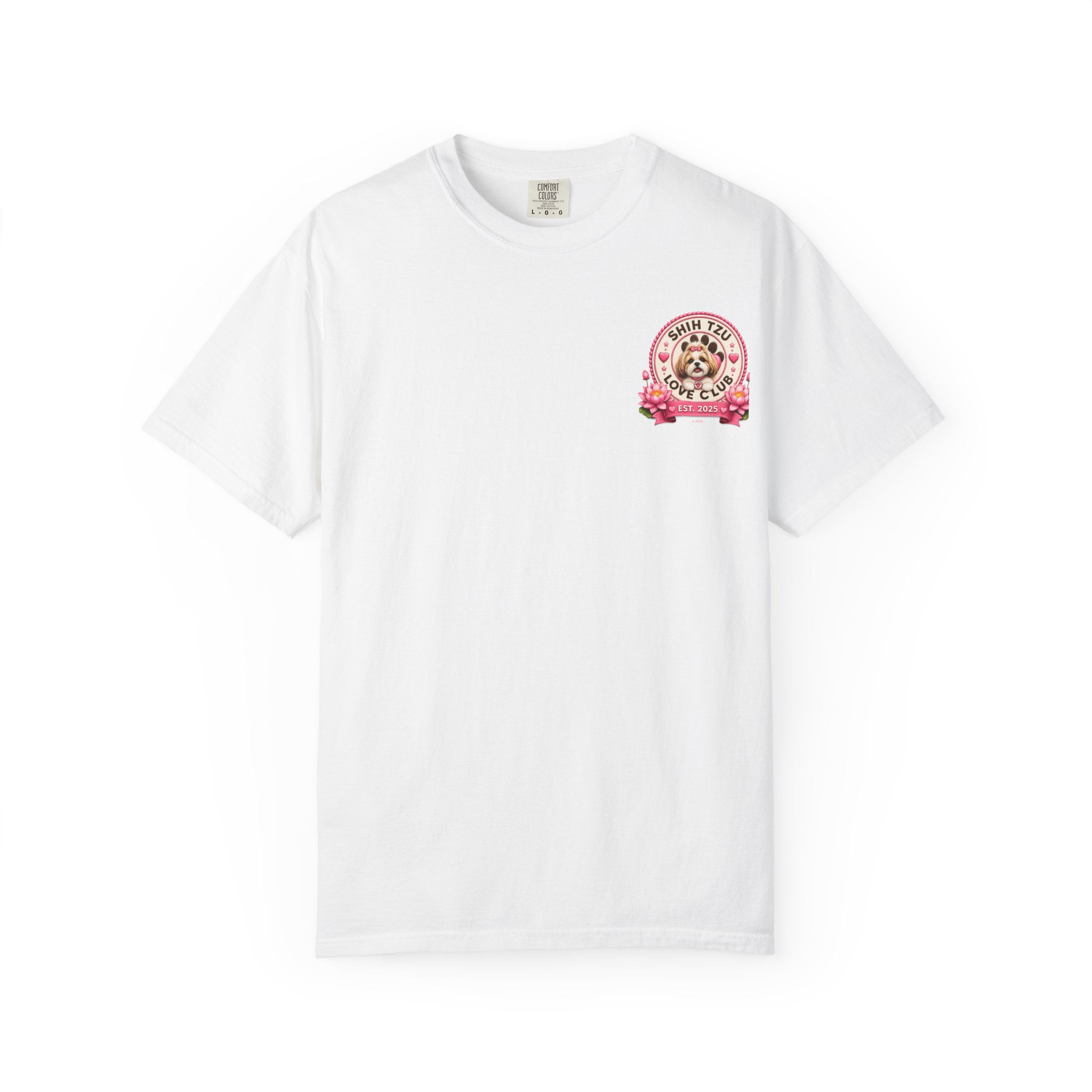 Shih Tzu Love Club Logo T-Shirt