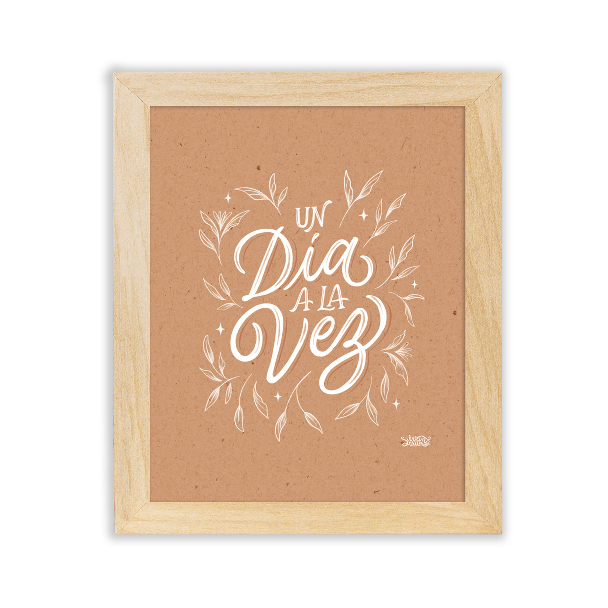 Cuadro "Un día a la vez"