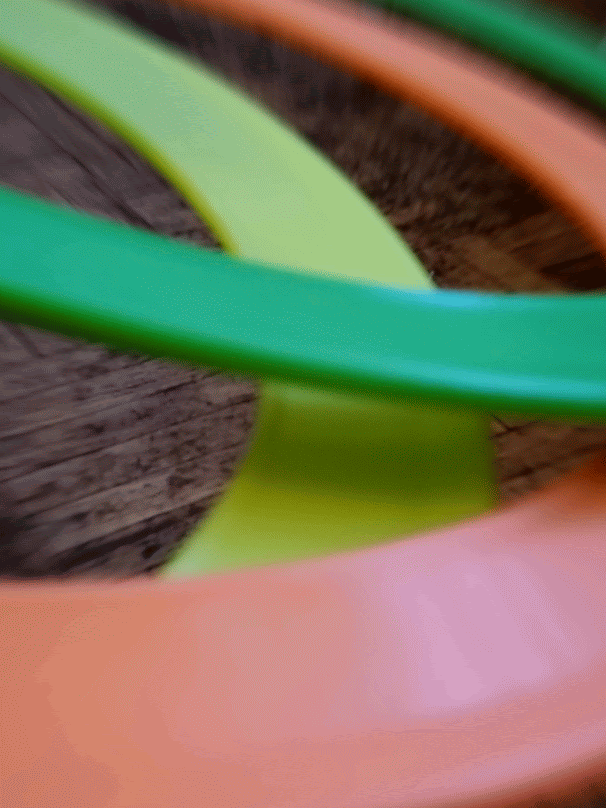 Kosmos 35cm Juggling Rings (W/finger protection) | Flow Juggle