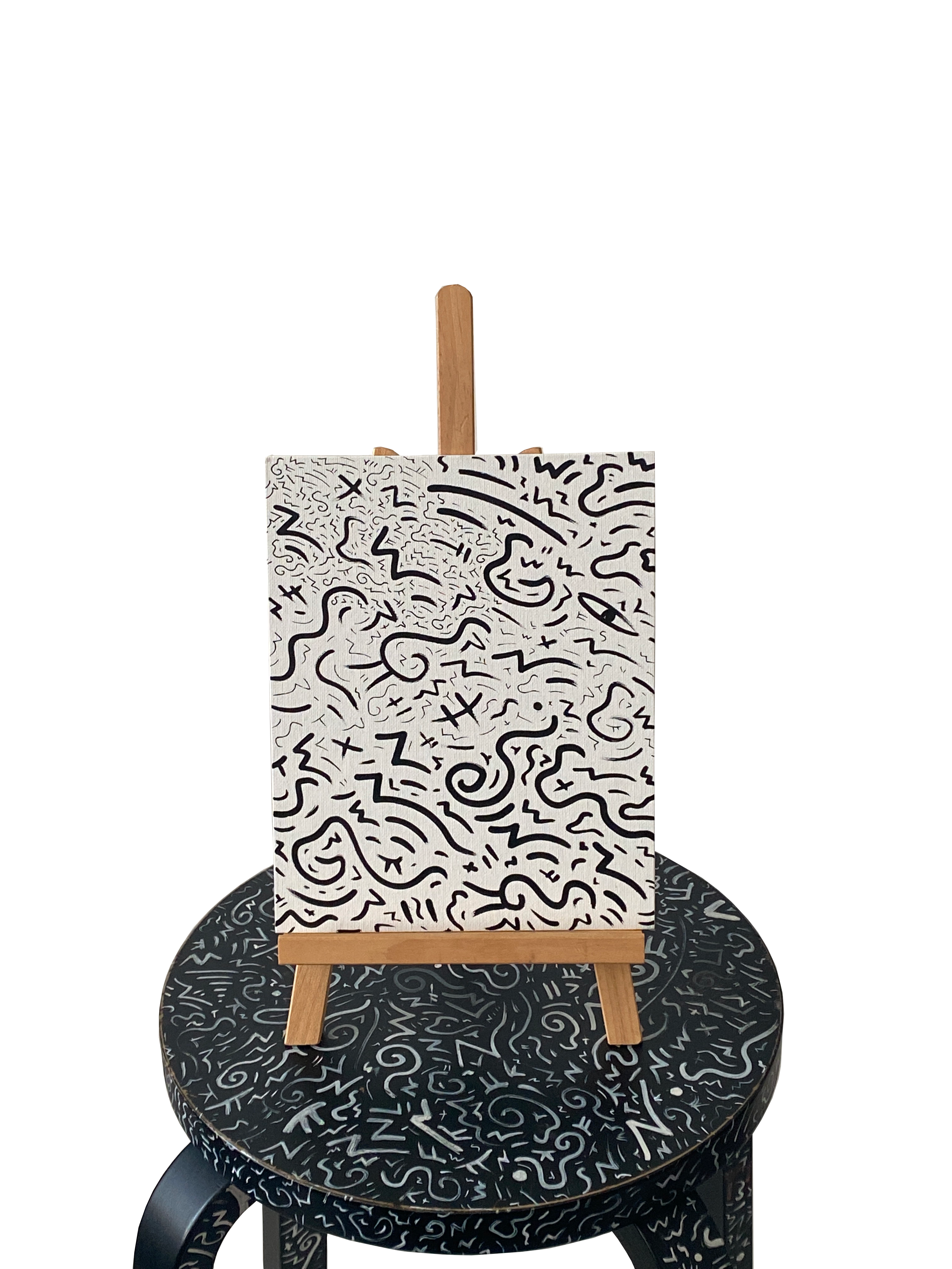 BLACK + WHITE 8X11 IN