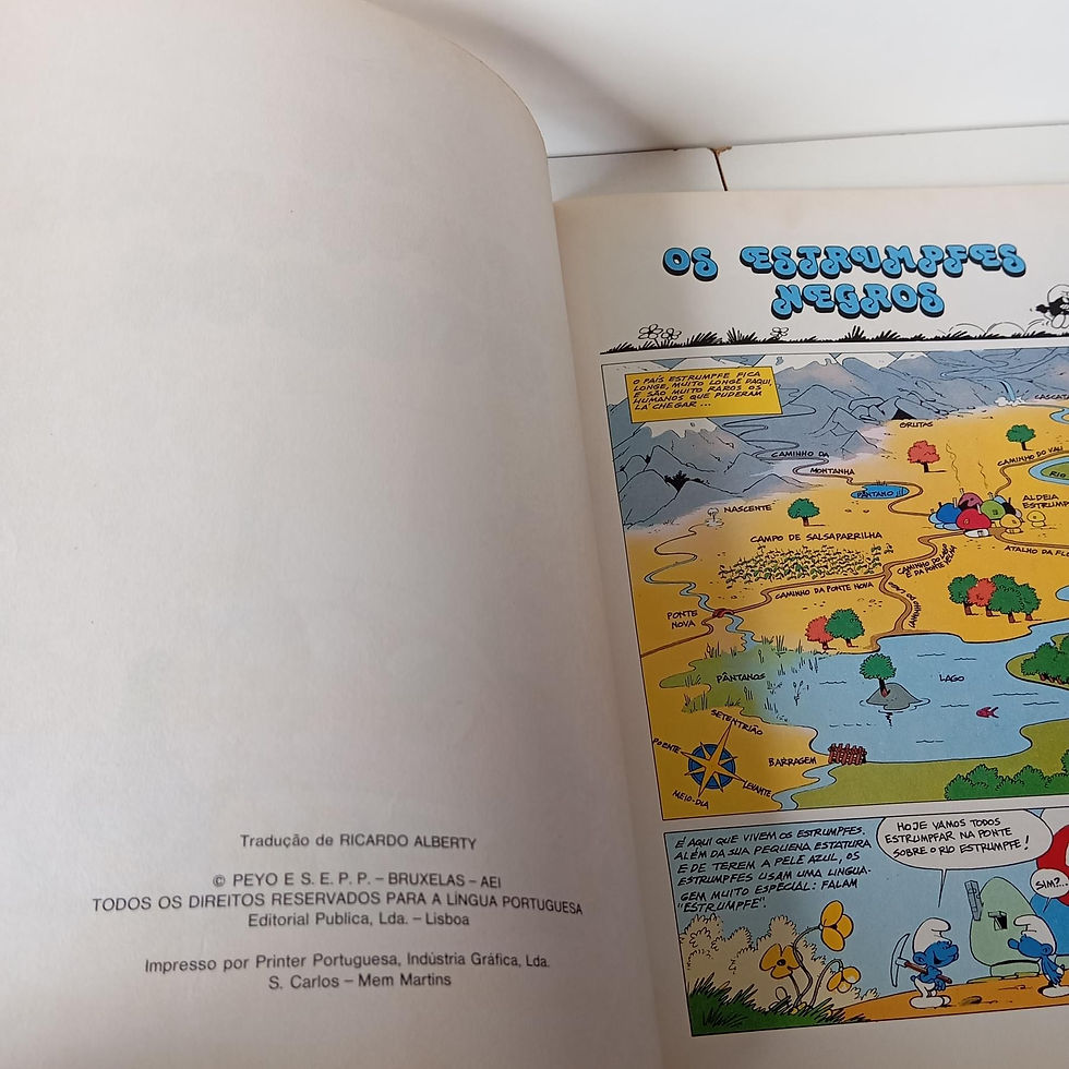 Miniatura: Os Estrumpfes Negros - O Ladrão De Estrumpfes - Peyo