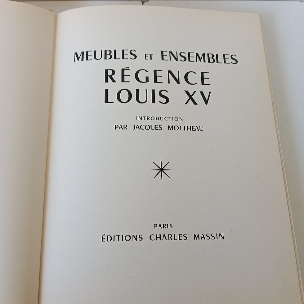 Miniatura: Meubles Et Ensembles Régence Louis XV - Jacques Mottheau
