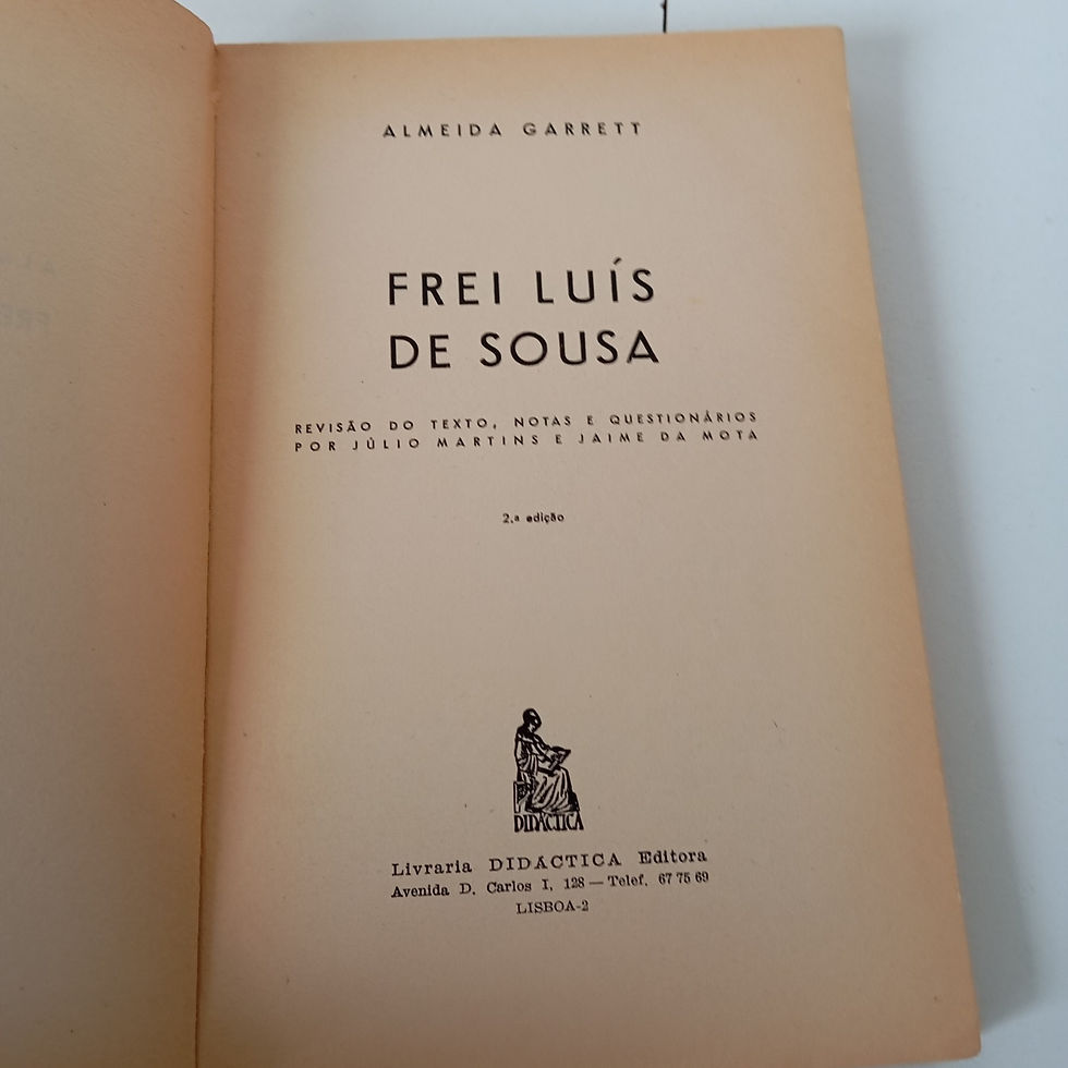 Miniatura: Frei Luís De Sousa - Almeida Garrett