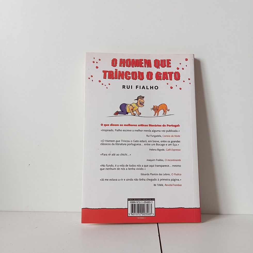 Miniatura: O Homem Que Trincou O Gato - Rui Fialho