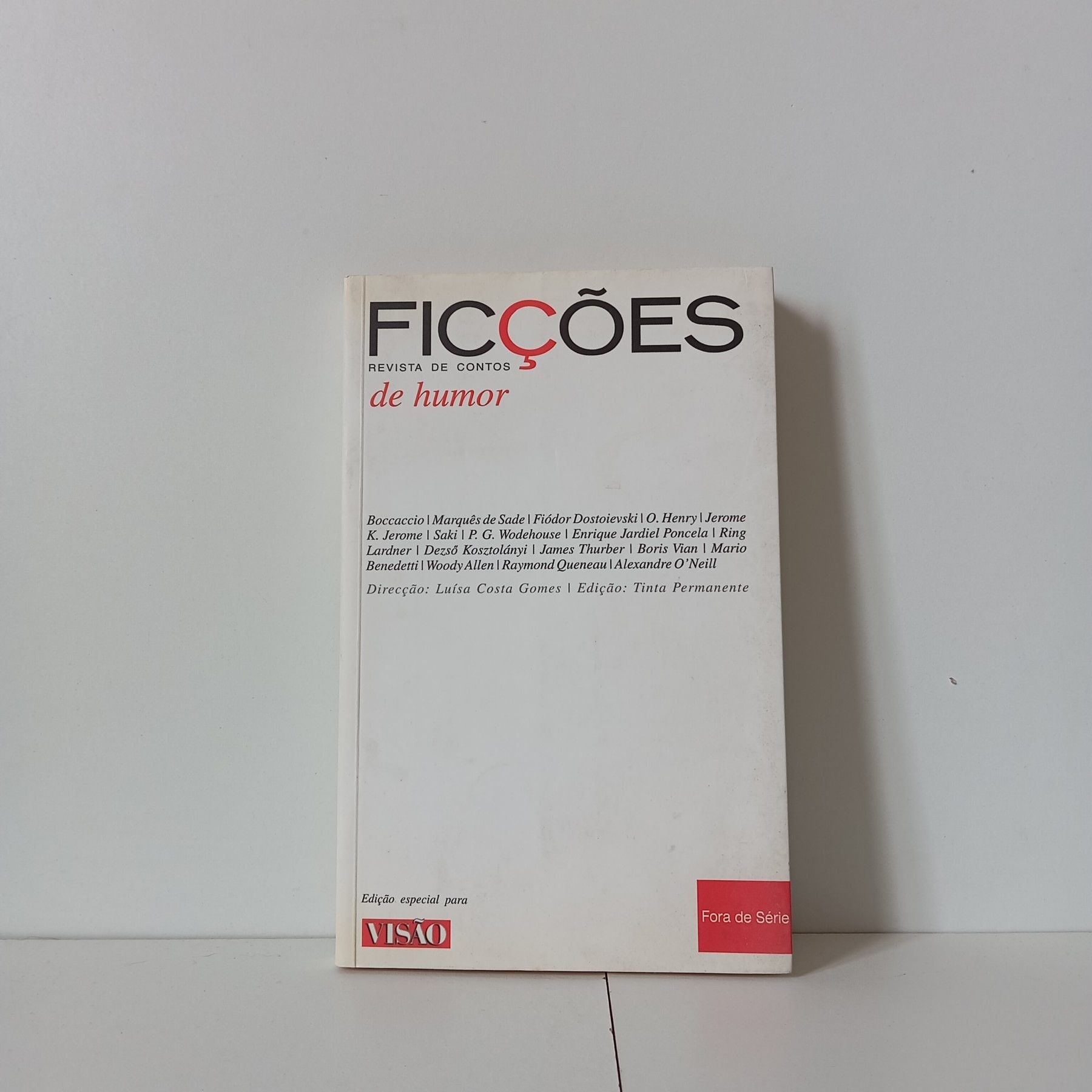 Ficções - Revista De Contos De Humor - Dir. Luísa Costa Gomes