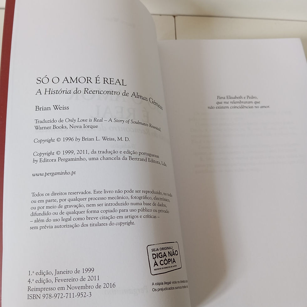 Miniatura: Só O Amor É Real - Dr. Brian Weiss