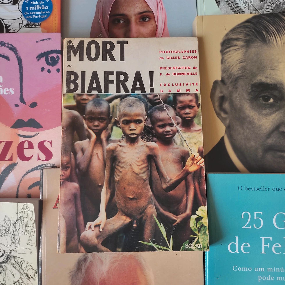 Mort du Biafra - Gilles Caron, F de Boneville