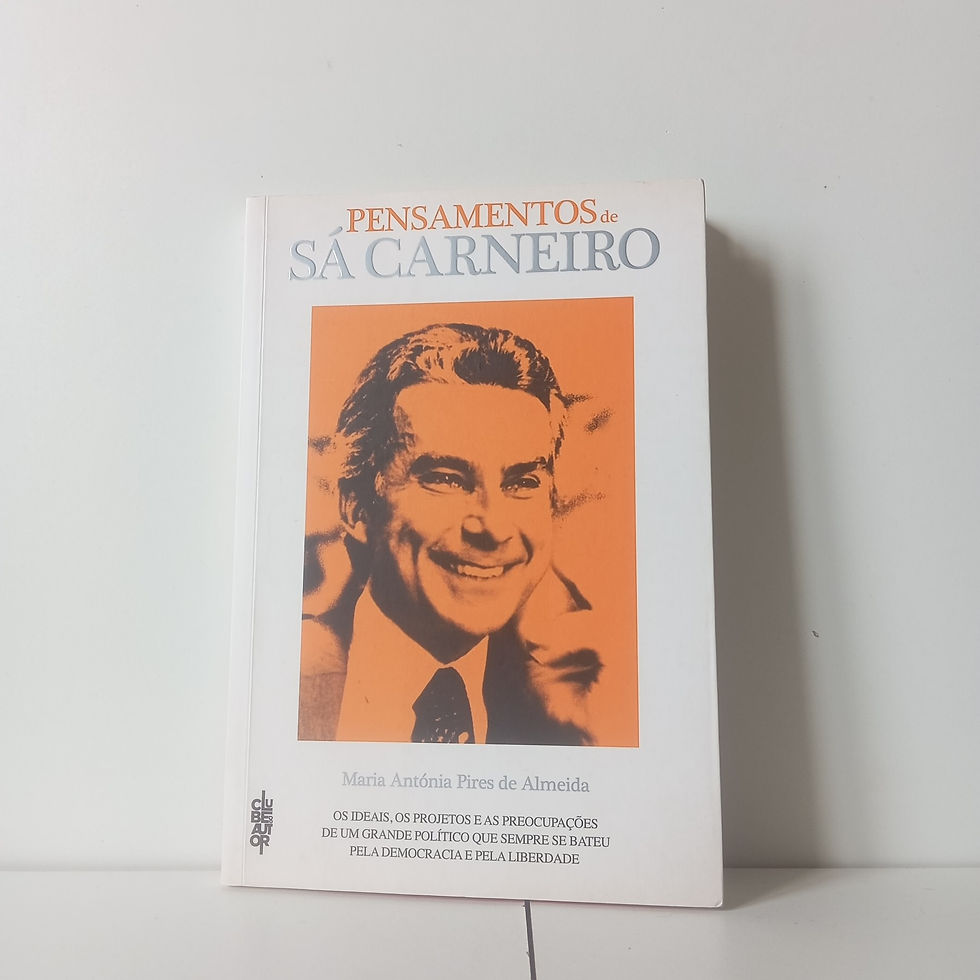 Miniatura: Pensamentos De Sá Carneiro - Maria Antónia Pires De Almeida