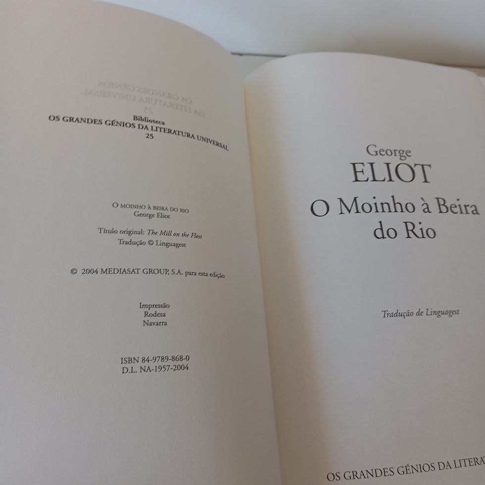 Miniatura: O Moinho À Beira Do Rio - George Eliot
