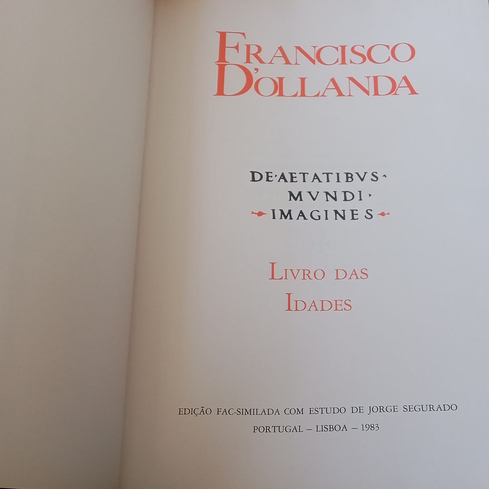 Miniatura: Livro Das Idades - Francisco D'ollanda