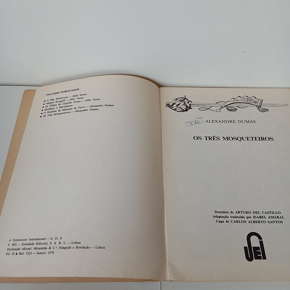 Miniatura: Os Três Mosqueteiros - Alexandre Dumas