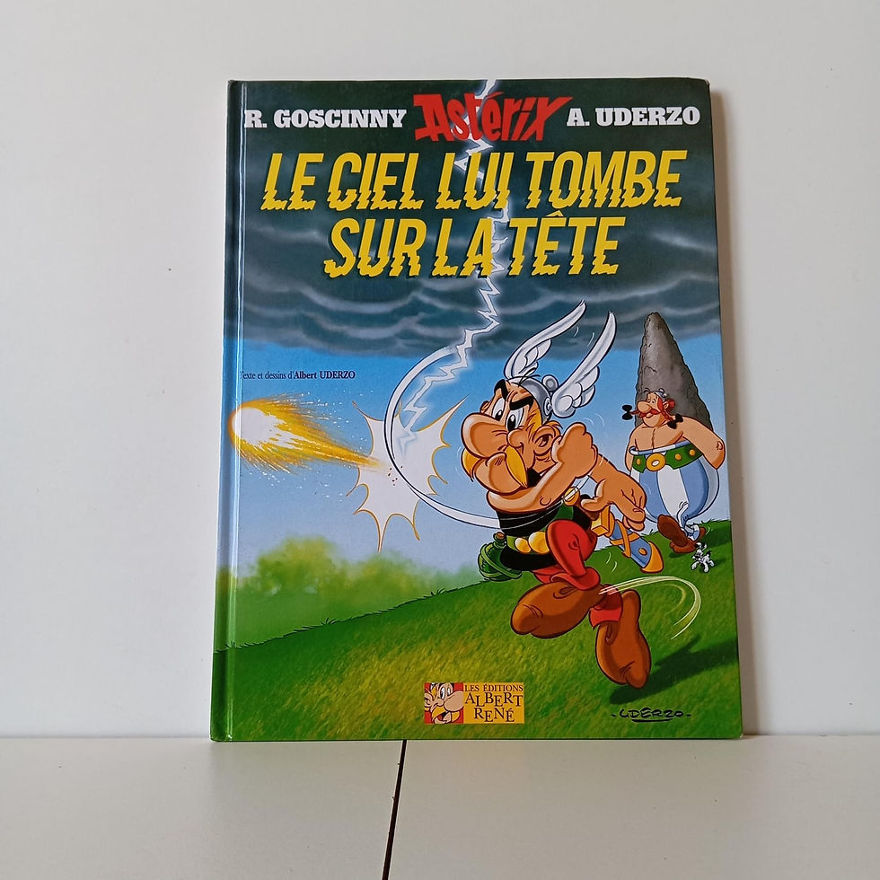 Miniatura: Asterix, Le Ciel Lui Tombe Sur La Tete - Goscinny Et Uderzo