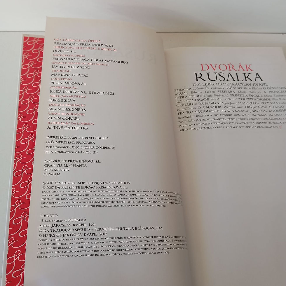 Miniatura: Rusalka - Dvořák