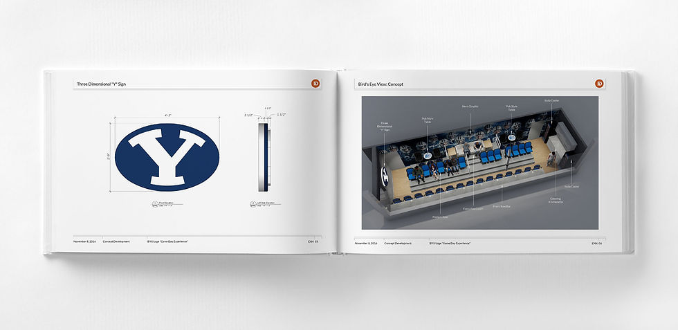 BYU Luge design intent document and guest experience design